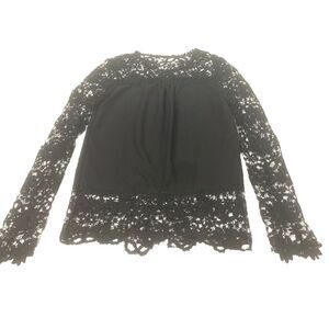 Lace Accent Blouse
